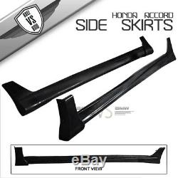 Fits 2008-2012 Honda Accord Mugen Style Side Skirts Bodykit