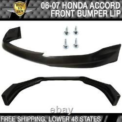 Fits Honda Accord 2Dr Front Bumper Lip HFP-Style PU 2006-2007