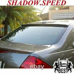 Flat Black 280 BRS Type Rear Roof Spoiler Wing For 20032007 HONDA Accord sedan