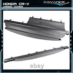 For 02-06 Honda CRV OE Retractable Security Rear Cargo Trunk Cover Black