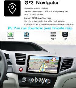 For 2012-2015 Honda Civic Android 9.1 Car Stereo Radio GPS 9 MP5 Player 1+16GB