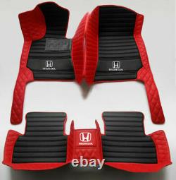 For Honda Accord/CRV/Civic/HRV Car Floor Mats Floor Liner Carpet All Weather Mat