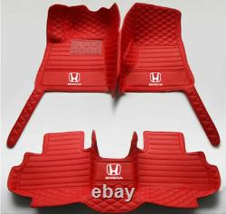 For Honda Accord/CRV/Civic/HRV Car Floor Mats Floor Liner Carpet All Weather Mat