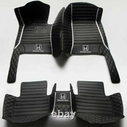 For Honda Accord/CRV/Civic/HRV Car Floor Mats Floor Liner Carpet All Weather Mat