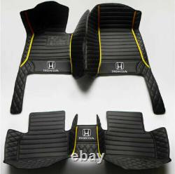 For Honda Accord/CRV/Civic/HRV Car Floor Mats Floor Liner Carpet All Weather Mat