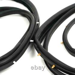 For Honda CIVIC Sedan Ec Ed Ee Ef Door Seal Rubber Weatherstrip 1988 89 90 91