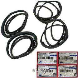 For Honda CIVIC Sedan Ec Ed Ee Ef Door Seal Rubber Weatherstrip 1988 89 90 91