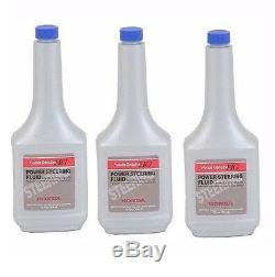 For Honda Genuine Power Steering Fluid 08206 9002 12 OZ sold as 3 bottle's