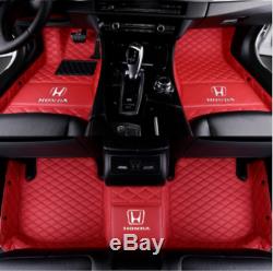 For Honda accord 2003-2019 Car Floor Mats Front Rear Liner Waterproof Auto Mats