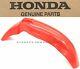 Front Fender 00-07 Xr650 R Oem Fighting Red Plastic Genuine Honda Mud Guard #f45