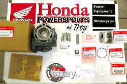 GENUINE HONDA OEM CYLINDER, PISTON KIT WithGASKETS and STUDS 2002 CR125R