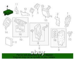 Genuine 2018-2024 Honda Odyssey Control Unit Power Tailgate 74970-THR-A12