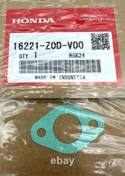 Genuine HONDA Carburetor GX100U 16100-Z4E-S47 (HDA 278B) w Gaskets NEW OEM