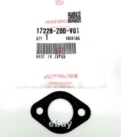 Genuine HONDA Carburetor GX100U 16100-Z4E-S47 (HDA 278B) w Gaskets NEW OEM