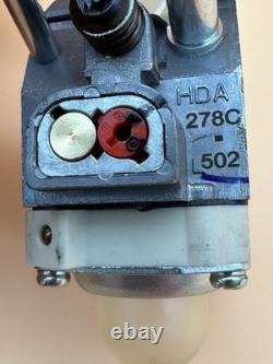 Genuine HONDA Carburetor GX100U 16100-Z4E-S47 (HDA 278B) w Gaskets NEW OEM