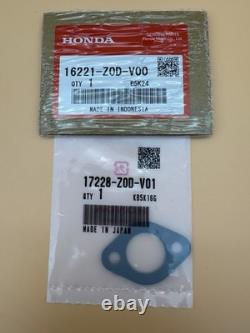 Genuine HONDA Carburetor GX100U 16100-Z4E-S47 (HDA 278B) w Gaskets NEW OEM