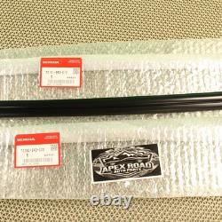 Genuine HONDA Civic 1992-1995 OEM MOLDING FR WINDSHIELD SIDE RH & LH UPPER Set