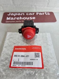 Genuine HONDA OEM ACURA Civic RSX TYPE-S Red Hazard Switch 35510-S6A-J01