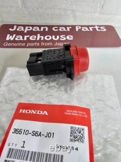 Genuine HONDA OEM ACURA Civic RSX TYPE-S Red Hazard Switch 35510-S6A-J01