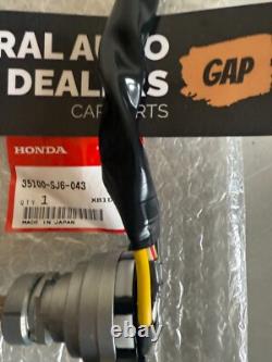 Genuine HONDA OEM Acty Truck HA4 Ignition Switch Key Cylinder Set 35100-SJ6-043