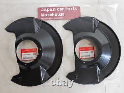 Genuine HONDA OEM INTEGRA Spec DC2 Type-R 98-01 Front Brake Splash Guard Set