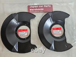Genuine HONDA OEM INTEGRA Spec DC2 Type-R 98-01 Front Brake Splash Guard Set