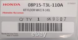 Genuine Honda 13-17 Accord 2dr Coupe Red HFP Carpet Mats Oem New 08P15-T3L-110A