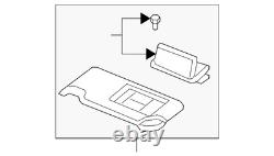 Genuine Honda 2012-2013 Honda Fit Sun-Visor NH556L 83230-TK6-A01ZB