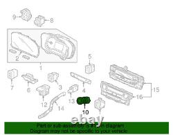 Genuine Honda 2016-2024 Start / Stop Switch Assembly 35881-TG7-A04