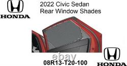 Genuine Honda 2022-2026 Honda Civic Rear Window Shades 08R13-T47-100