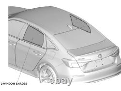 Genuine Honda 2022-2026 Honda Civic Rear Window Shades 08R13-T47-100