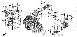 Genuine Honda 50820-SNB-J02 Engine Side Mounting Rubber 06-11 Civic 1.8L