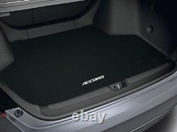 Genuine Honda Black Carpeted Trunk Mat Fits 2018-2021 Accord and Hybrid