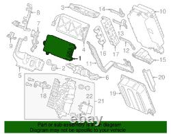 Genuine Honda Civic Hybrid (12V) DC-DC Voltage Converter 1C800-RW0-003