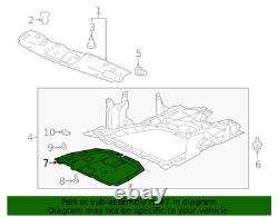 Genuine Honda Civic Plate Front Cover (Lower) 74114-TGH-A00