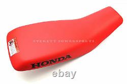 Genuine Honda Complete Seat Red 02-05 TRX250EX SporTrax ATV OEM New #G21