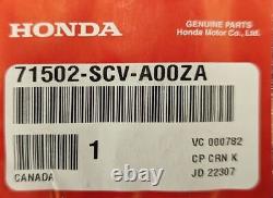 Genuine Honda Element Rear Bumper Center Cover (Silver) 71502-SCV-A00ZA