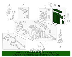 Genuine Honda Evaporator 80211-TBA-A12 Genuine Honda Evaporator 80211-TBA-A12