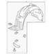 Genuine Honda Fender Liner 74151-tgg-a50