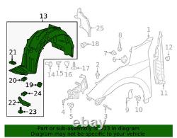 Genuine Honda Fender Liner 74151-TGG-A50