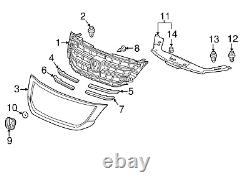 Genuine Honda Grille Surround 75102-TP6-A61