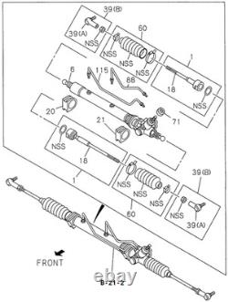 Genuine Honda Housing Steering NEW OEM 8-97170-430-0