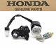 Genuine Honda Ignition Key Switch Lock Set Cb Cl 200-750 Oem (see Notes) #y61