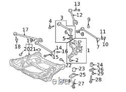 Genuine Honda Knuckle LH Rear NEW OEM 52215-SDA-A50