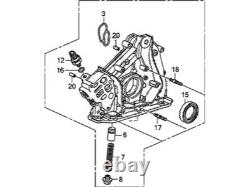 Genuine Honda OEM Accord Odyssey PILOT CROSSTOUR Oil Pump Assy 15100-R70-A02