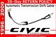 Genuine Honda Oem Civic Automatic Transmission Shift Cable 54315-s04-a81