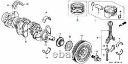 Genuine Honda OEM Civic Type R FD2 Piston Ring OEM 13011-PRA-E02 (4 Qty Set)