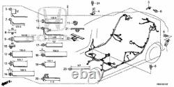Genuine Honda OEM Floor Wire Harness 32107-TR0-A03