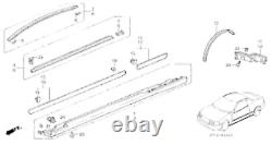 Genuine Honda OEM Integra Type-R DC1 DC2 Front Door Molding Right & Left Set