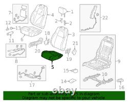 Genuine Honda OEM Right Front Seat Cushion Pad 81137-TLA-D81